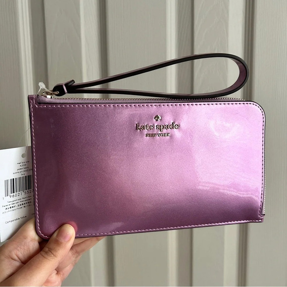 NWT Kate Spade Iridescent Quartz Wristlet 💜 - Picture 2 of 6